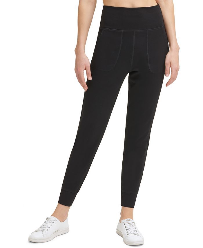 Calvin Klein Women's Slim-Fit Full-Length Jogger Pants & Reviews - Pants & Capris - Women - Macy'... | Macys (US)