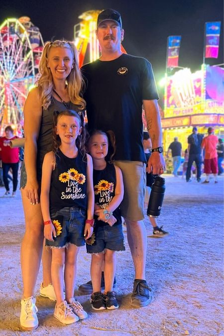 Logandale county fair is this weekend! Tagged the girls matching sunflower shorts and tank from Amazon! 

#LTKxTarget #LTKkids #LTKfamily