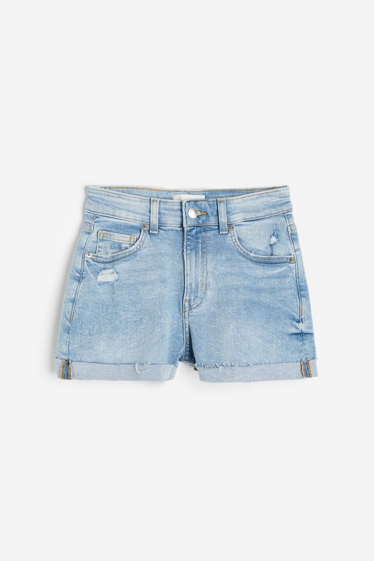Slim Regular Denim Shorts | H&M (US + CA)