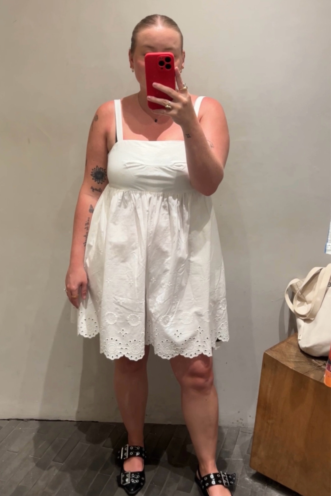 anthropologie summer finds, white eyelet romper, steve madden graya flats, midsize style

#LTKStyleTip #LTKSeasonal #LTKMidsize