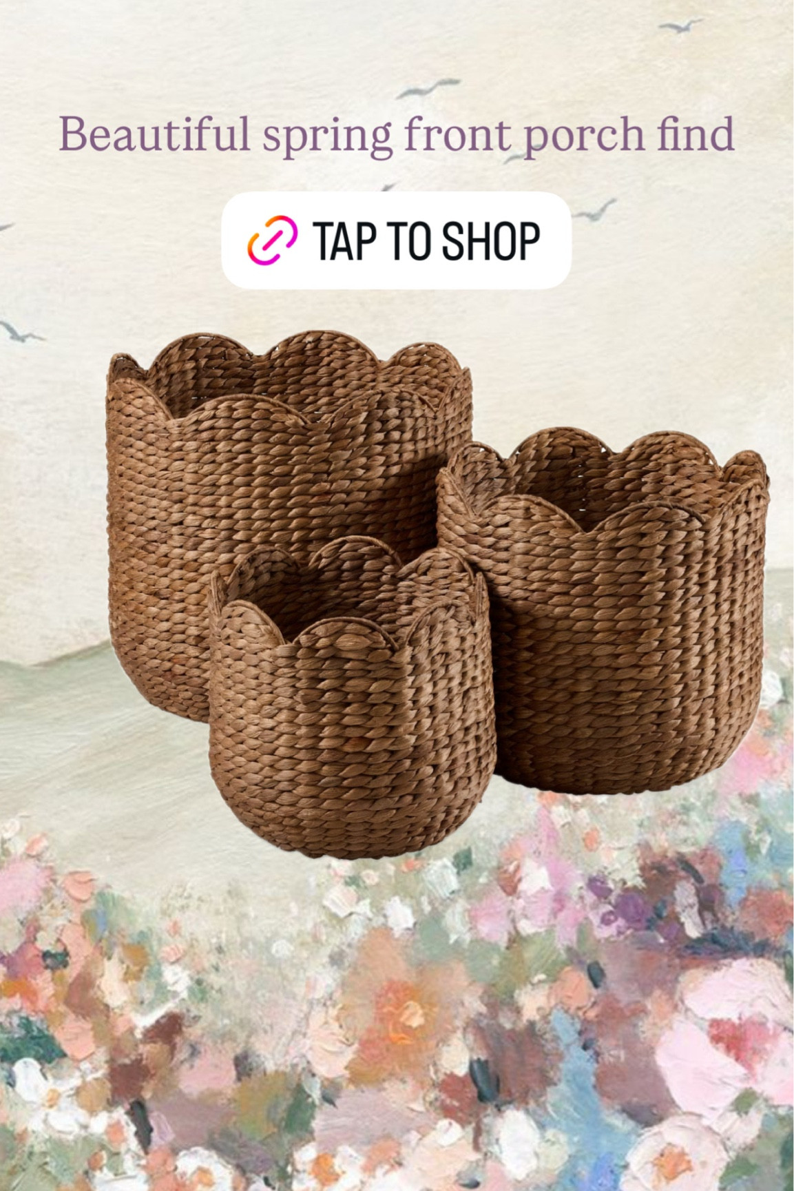 Front porch decor for the spring and summer 🌷💕🙏🏼🐣🥕🧺🌿

#LTKHome #LTKSaleAlert #LTKSpringSale