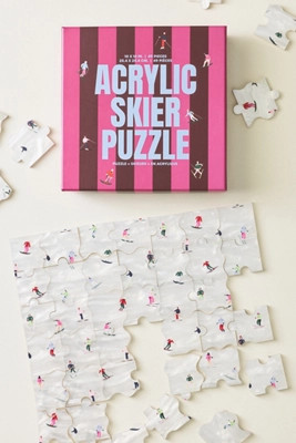 Acrylic Ski Puzzle | Anthropologie (US)