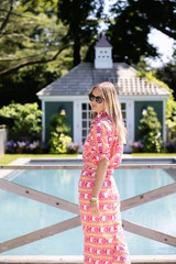 The JA Husband Shirt - Tutti Frutti Mustique Stripe | Julia Amory