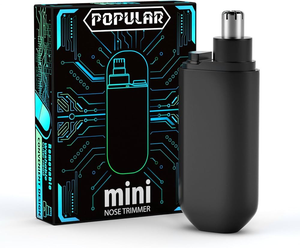 Ear and Nose Hair Trimmer,2024 Painless Eyebrow & Nose Hair Trimmer for Men Women,Rechargeable Tr... | Amazon (US)