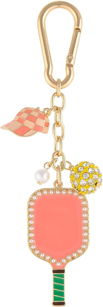 Madison Tyler Western Cowboy Boots Cherry Bow Bubble Tea Strawberry Cute Keychain | Bag Charms fo... | Amazon (US)