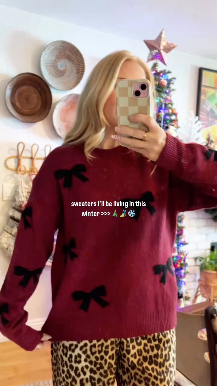 sweater weather favs part 2 of 2 ☃️

all so cute & cozy amazon sweater haul for winter ❄️ which one would you girlies wear?! 

wearing M in all sweaters but S in yellow, 140 lbs and 5'7" for reference.

winter sweaters, cozy sweaters, sweater haul, Amazon sweaters, free people sweaters, sweater outfits, sweater weather, fall sweaters, how to style winter sweaters, affordable sweaters 

 #LTKHoliday #LTKSeasonal #LTKFindsUnder50