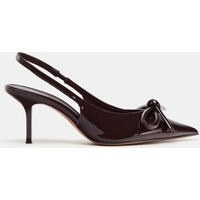 Zara - Bow Heeled Shoes - Women - Brown - Women | Zara US