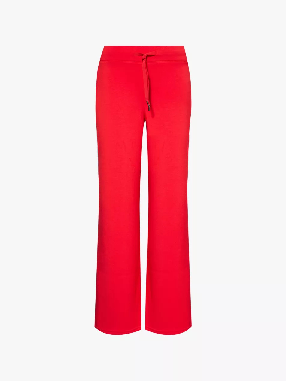 SPANX® AirEssentials Wide-Leg Stretch-Woven Jogging Bottoms | Selfridges