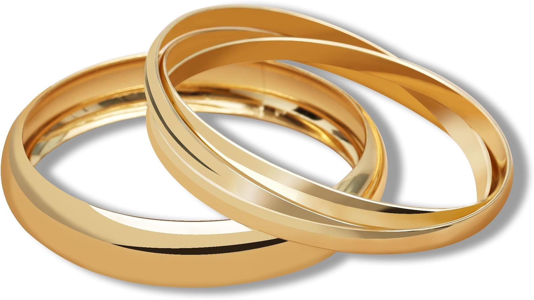 Bangle Bracelets for Women,14k Gold Bracelet Stack Dainty Layered Gold Bangles Bracelets,Timeless... | Amazon (US)