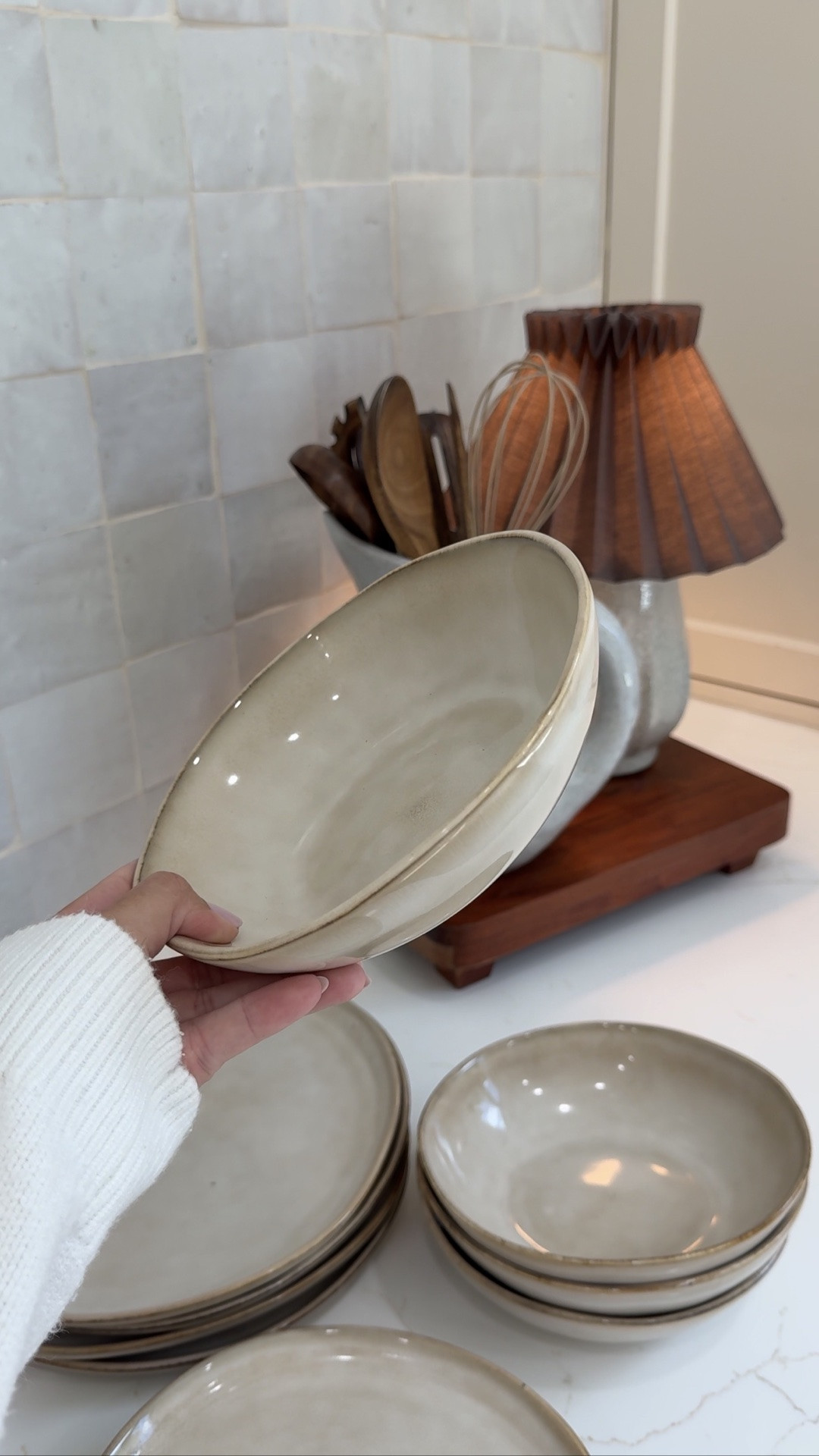 Dinnerware ceramic set🍽️🤎

#LTKHome
