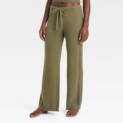 Women's Sweater Wide Leg Pants - Auden™ | Target