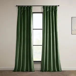 HPD Half Price Drapes Heritage Plush Velvet Curtains for Bedroom & Living Room 50 X 96, VPYC-1814... | Amazon (US)