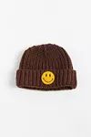 Market Smiley Patch Beanie | Urban Outfitters (US and RoW)