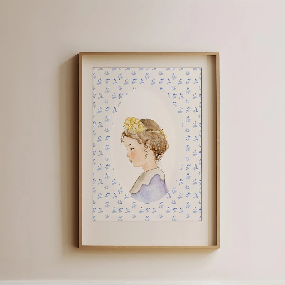 Custom Portrait Silhouette, Personalized Portrait, Printable Silhouette, Portrait Profile Persona... | Etsy (US)