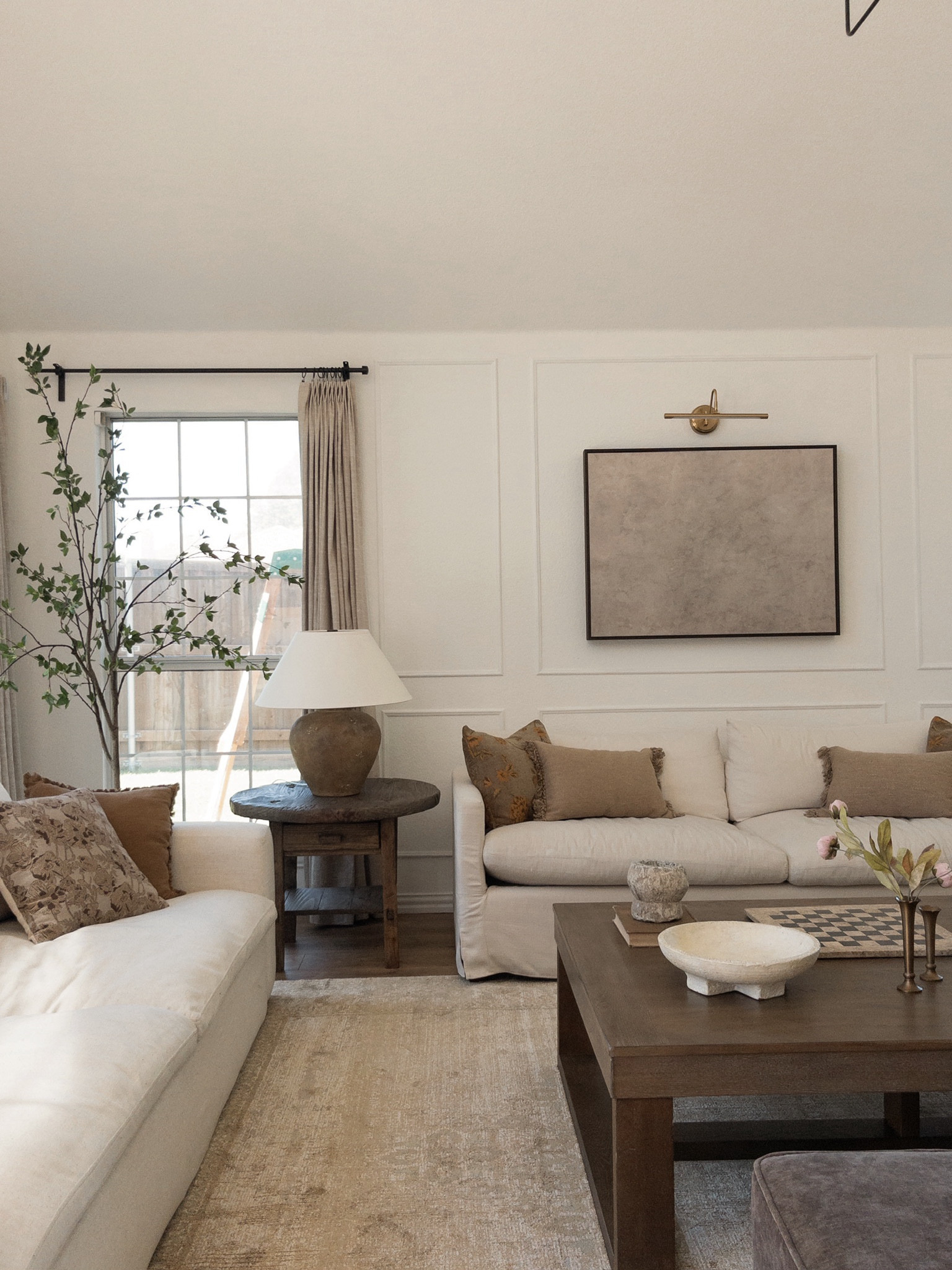 Neutral living room inspo 

Brown tones; Amber interiors, McGee and co, studio McGee, ottomans, rug, lighting, chandelier, neutral home, home decor Inspo, accent chair, living room decor, budget friendly, Amazon home, target home, earthy living room, neutral living room 

#LTKstyletip #LTKhome