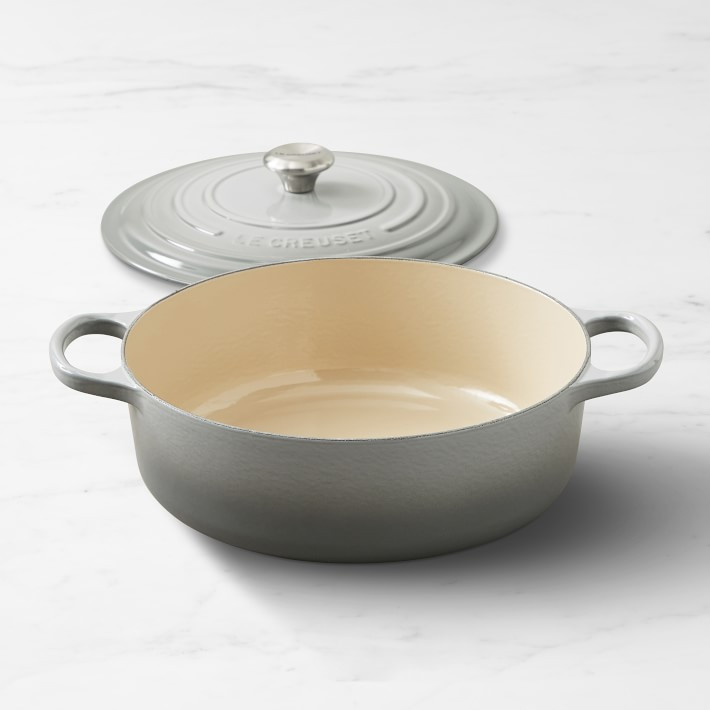 Le Creuset Signature Enameled Cast Iron Round Wide Dutch Oven, 6 3/4-Qt. | Williams-Sonoma