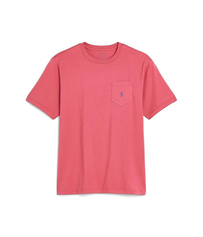 Polo Ralph Lauren Kids Cotton Jersey Pocket T-Shirts (Big Kid) Boy's T Shirt T Bird Yellow : MD (10-12 Big Kid) | Zappos.com
