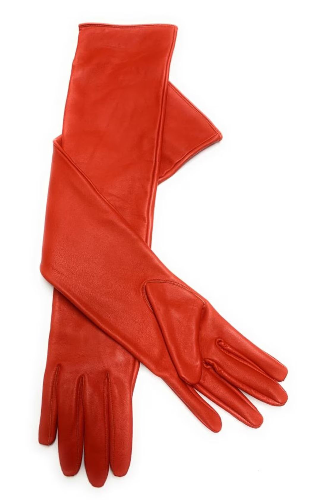 Women's Genuine Sheep Leather Handmade Long Opera Evening Party Dress Gloves 50-52 Cm. - Etsy | Etsy (US)