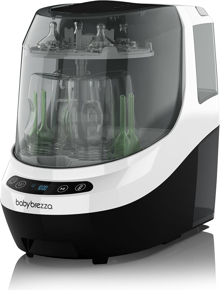 Baby Brezza Baby Bottle Washer Pro - Clinically Proven Better Cleaning - Washer, Sterilizer + Dry... | Amazon (US)
