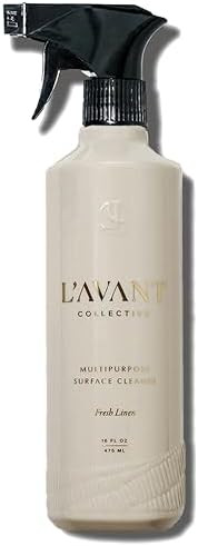 L'AVANT Luxury Multipurpose Surface Cleaner Spray, Fresh Linen, 16 Fl Oz | Plant-based cleaner, E... | Amazon (US)