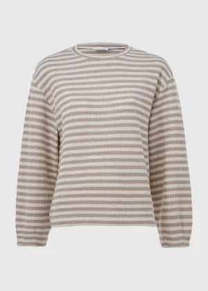 Beige Stripe Top - Small | Matalan (UK)