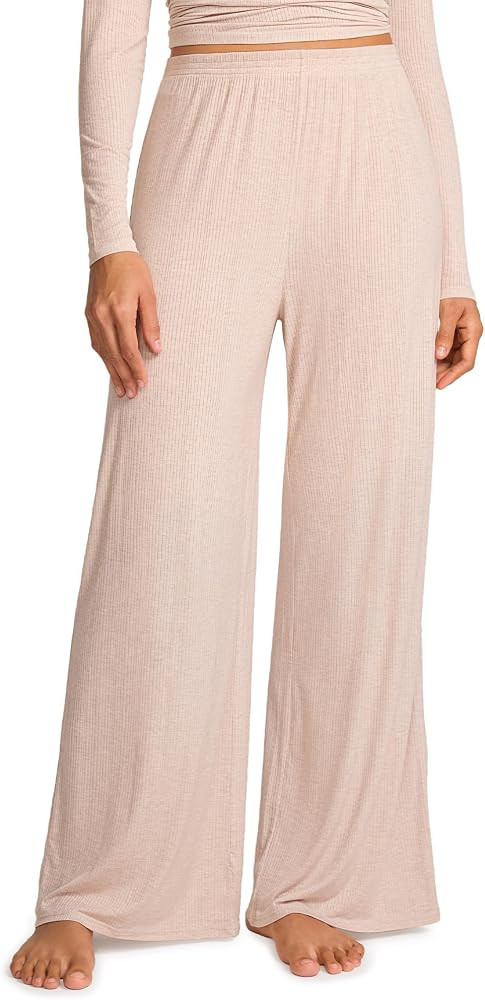 Natrelax Modal Ribbed Pajamas Pants | Amazon (US)