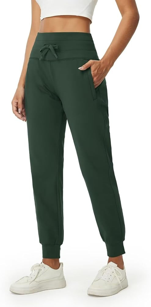 M MAELREG Golf Fleece Lined Joggers for Women Water-Resistant High Waisted Thermal Winter Sweatpa... | Amazon (US)