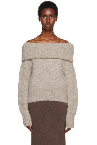 Paloma Wool - Taupe Carlota Sweater | SSENSE