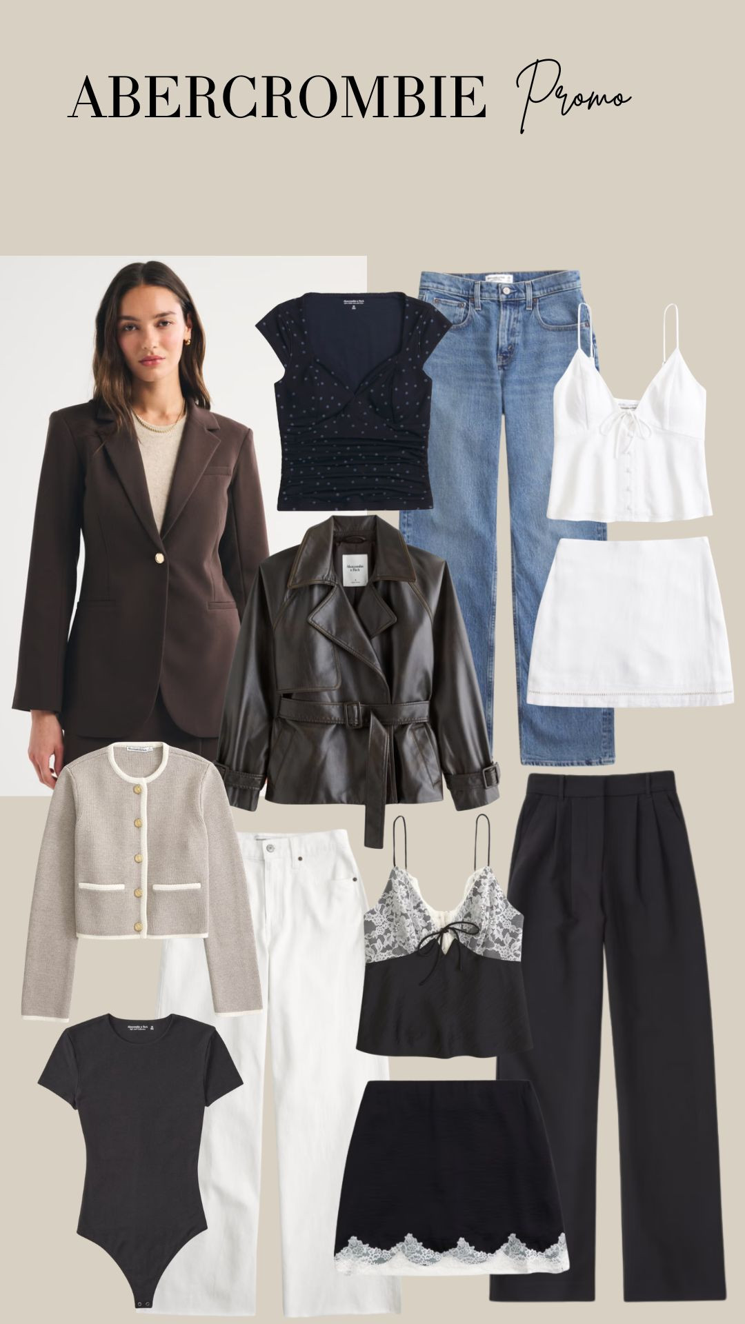 My faves from the Abercrombie promo ❤️  20-40% off everything plus an extra 15% off with Code: AFxLTK 

Spring Style, Spring Fashion, Spring Outfit, Jeans, Sloane Trousers, Knitwear, Coord Set, Summer Style, Spring Jacket  

 #LTKuk #LTKspring #LTKeurope