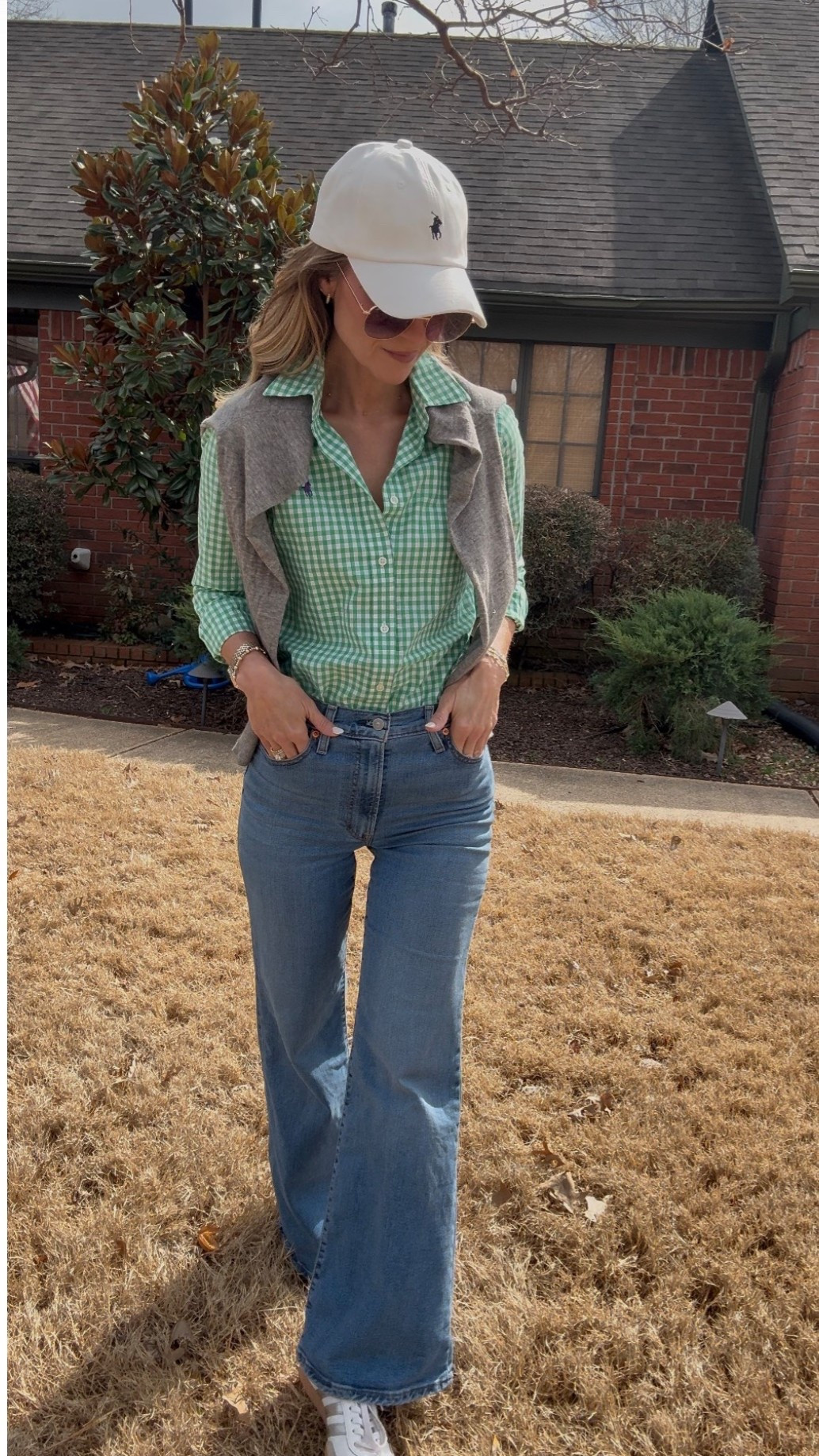 Green just seemed right today 💚 I found the Ralph Lauren button up on ebay! 

#LTKootd #LTKgrwm #LTKdayinmylife