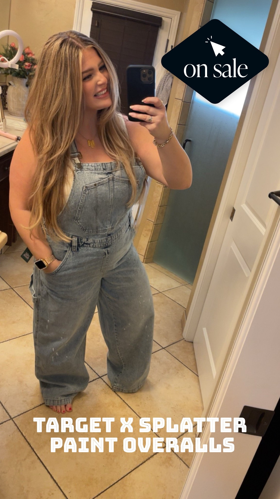 The literal cutest splatter paint overalls from @Target 🤩 I love the fit of these and they are on sale now! #overalls #momoutfit #targetfinds #outfitinspo

#LTKootd #LTKmomlife #LTKFestival