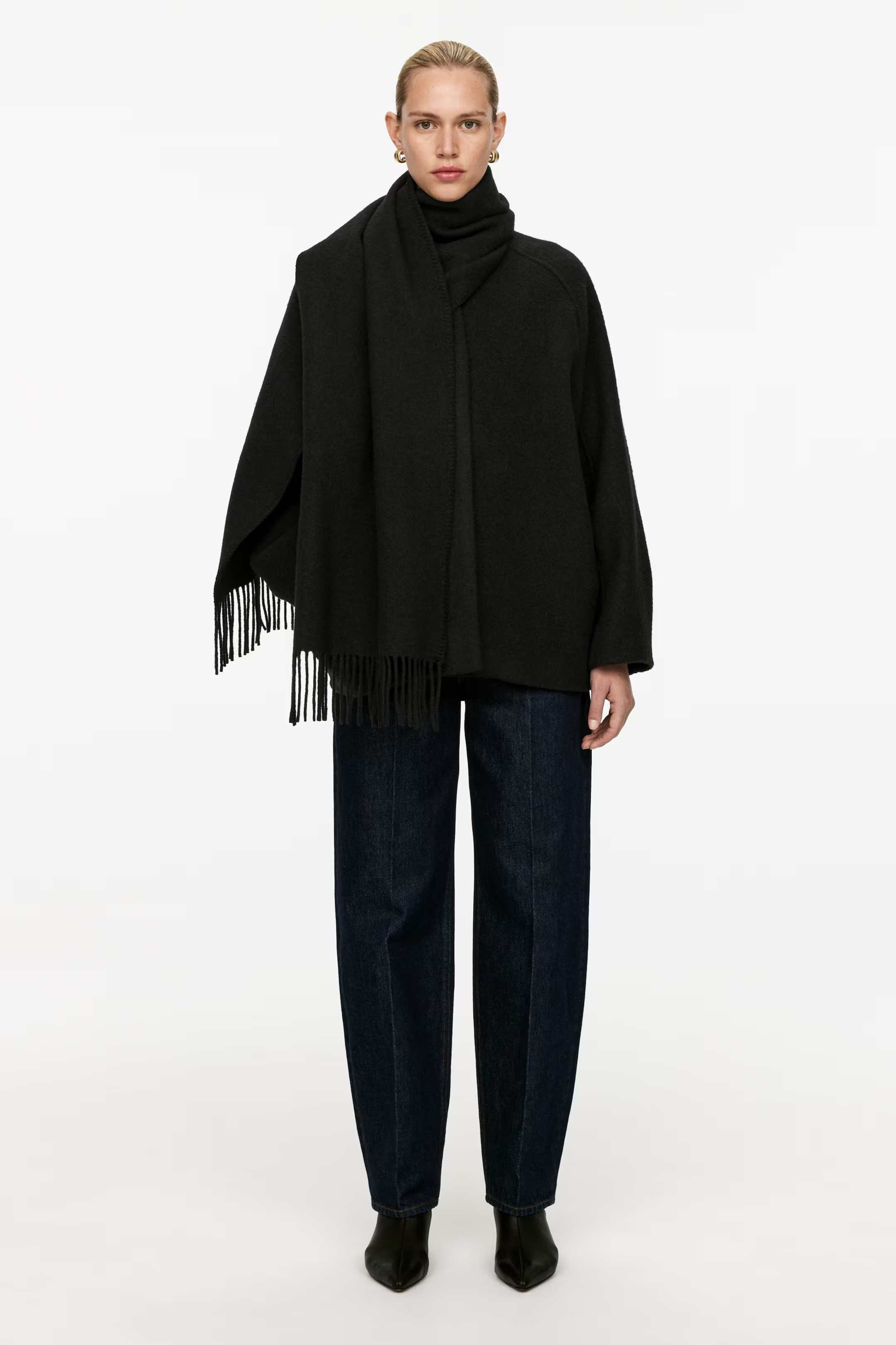 Fringe Scarf Jacket | H&M (UK, MY, IN, SG, PH, TW, HK)