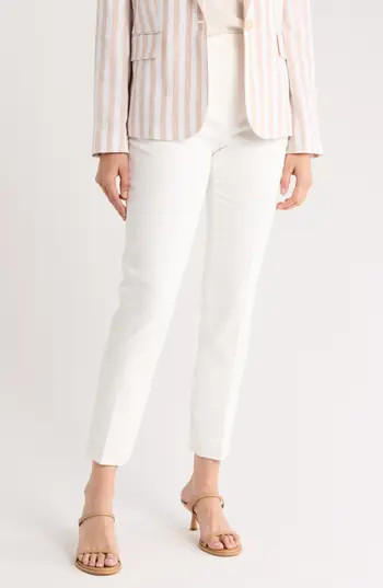 Elie Tahari The Ava Pants in Sky White at Nordstrom Rack, Size 6 | Nordstrom Rack
