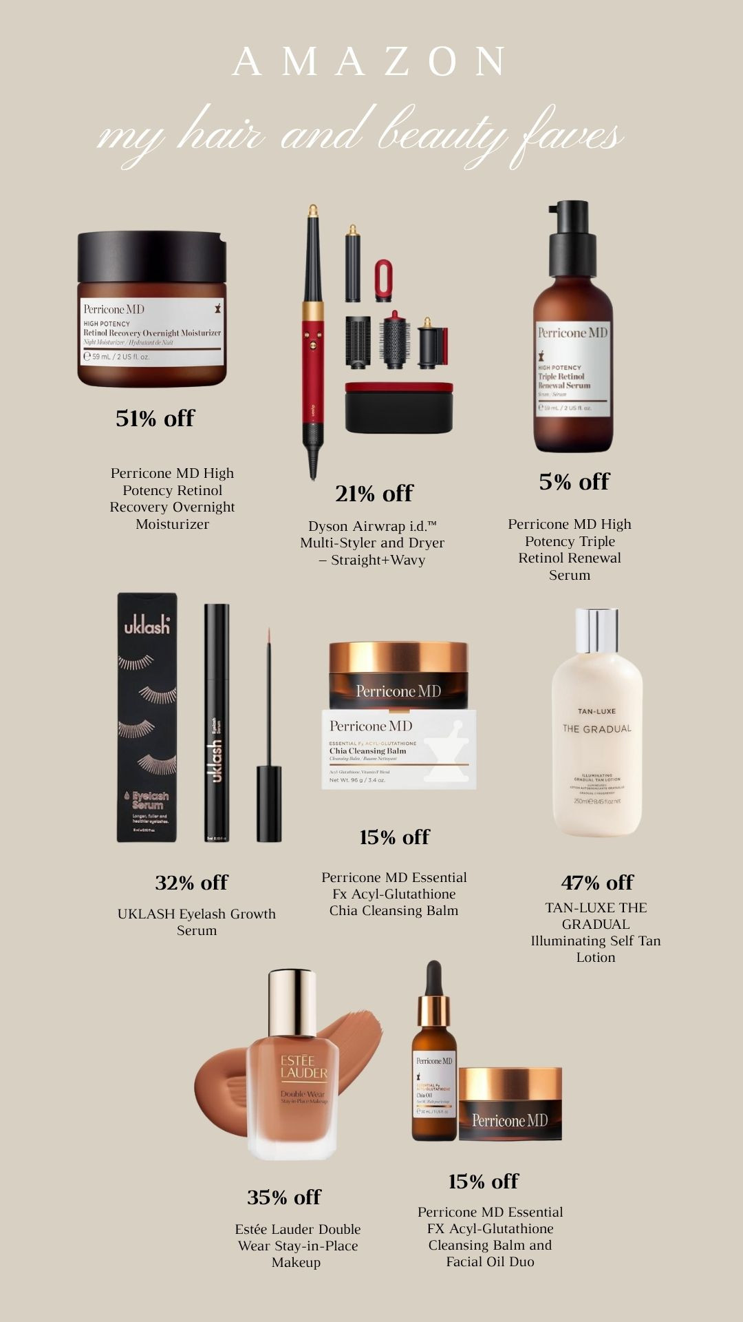 My beauty and hair faves on sale during the Amazon Prime Sale

#LTKuk #LTKsummer #LTKsale