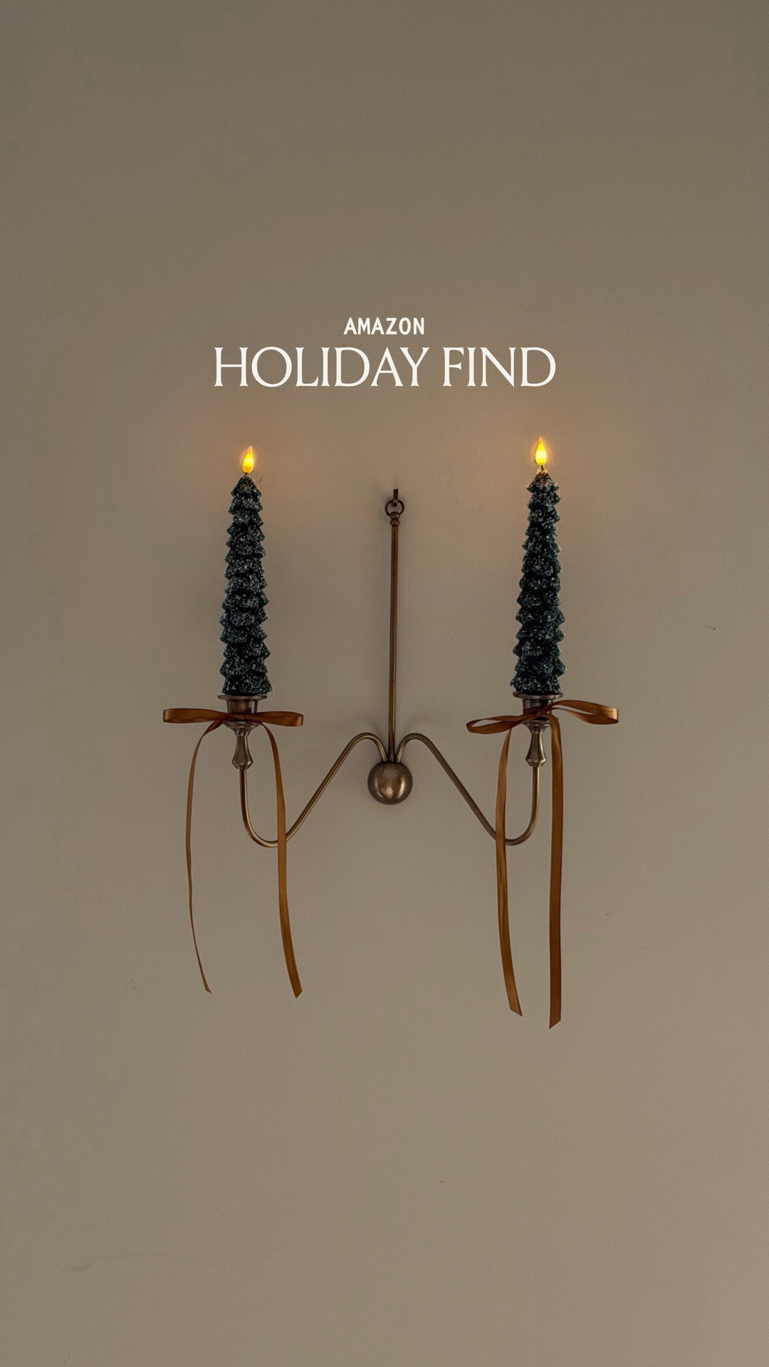 Amazon holiday find: led taper tree candles 

#LTKHoliday #LTKHome #LTKSeasonal