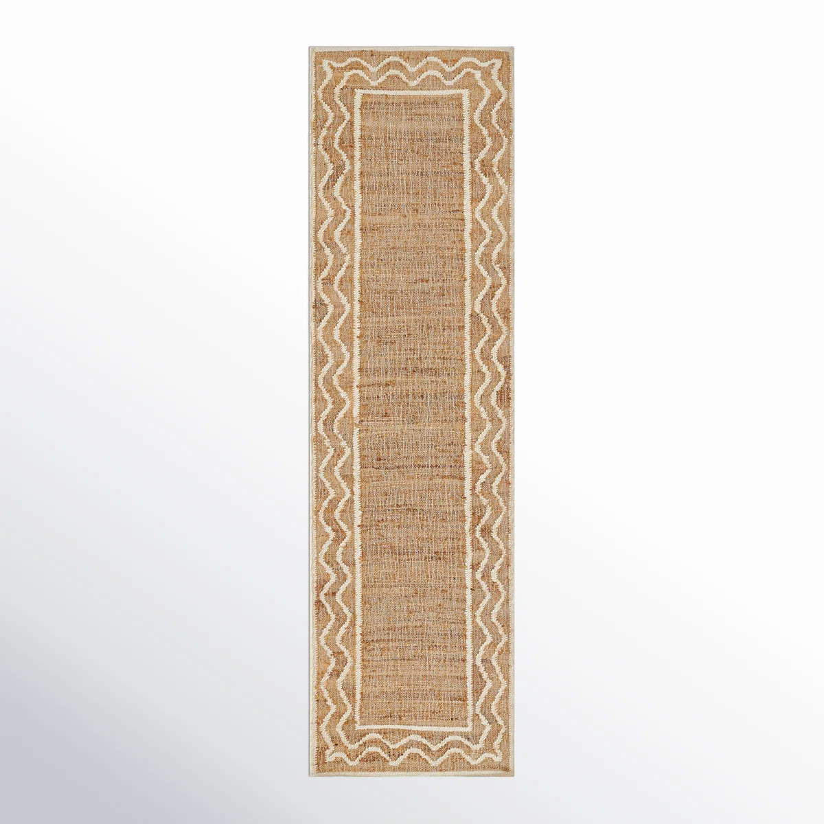 Erin Gates by Momeni Orchard Ripple Natural Hand Woven Wool and Jute Area Rug | Birch Lane