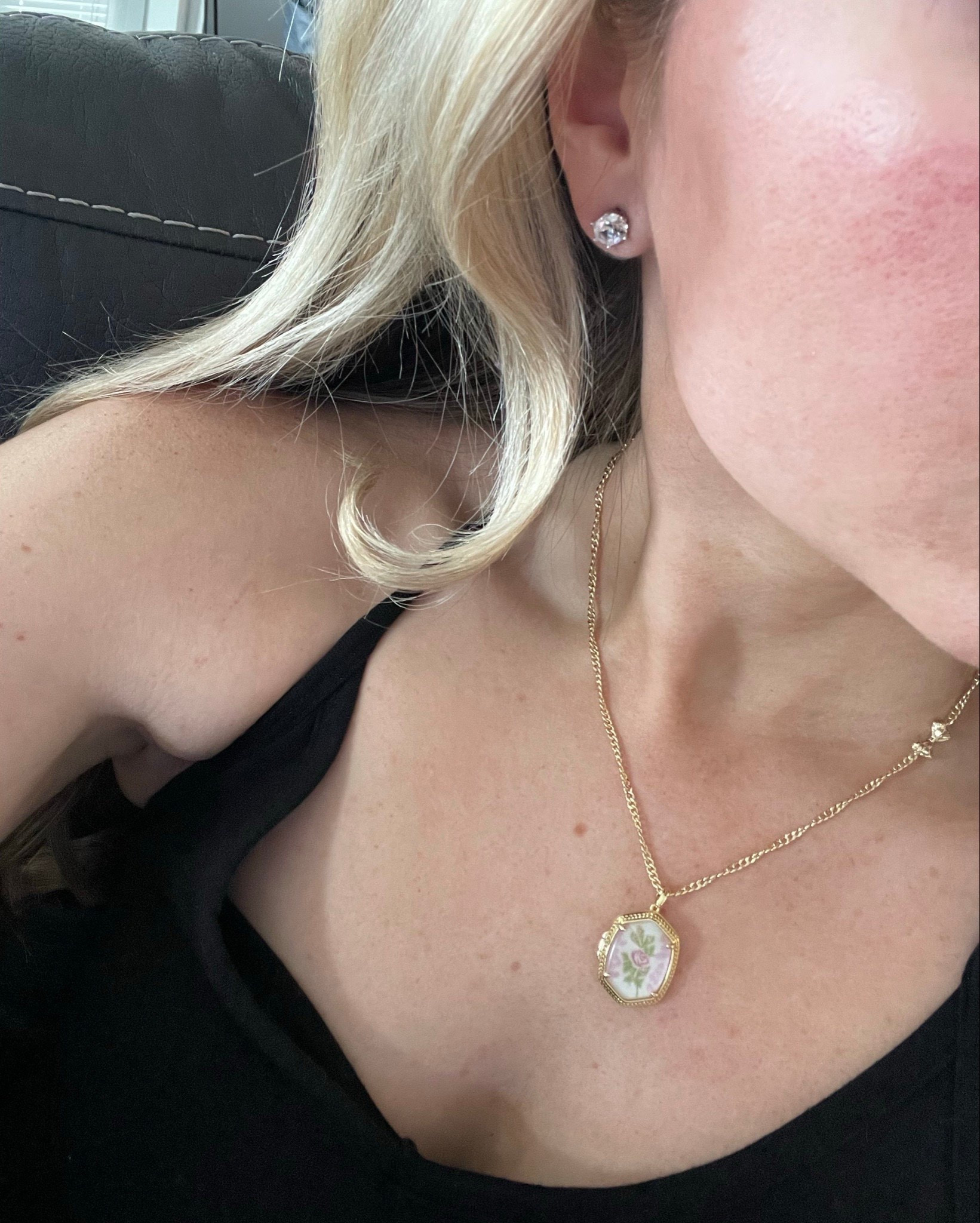 Gold Kendra Scott necklace, pink Kendra Scott necklace, LoveShackFancy Kendra Scott necklace, LoveShackFancy jewelry, pink and gold necklace, gold locket necklace, pink locket necklace, vintage inspired necklace, vintage gold jewelry, feminine jewelry, girly jewelry, coquette style jewelry, soft feminine aesthetic, romantic style jewelry, floral necklace, dainty gold jewelry, statement necklace, layered necklace look, layering necklaces trend, everyday gold jewelry, everyday jewelry staples, minimal jewelry, classic gold jewelry, trendy jewelry 2026, spring jewelry trends, summer jewelry trends, Easter outfit accessories, wedding guest jewelry, bridal shower jewelry, date night jewelry, brunch outfit accessories, feminine outfit details, pastel jewelry, pink aesthetic accessories, cottagecore jewelry, heirloom style necklace, luxury inspired jewelry, gift for her jewelry, gift ideas for her, birthday gift jewelry, anniversary gift necklace, Kendra Scott earrings, Kendra Scott stud earrings, Kendra Scott diamond studs, gold stud earrings, everyday earrings, classic stud earrings

#LTKootd #LTKFestival #LTKSeasonal