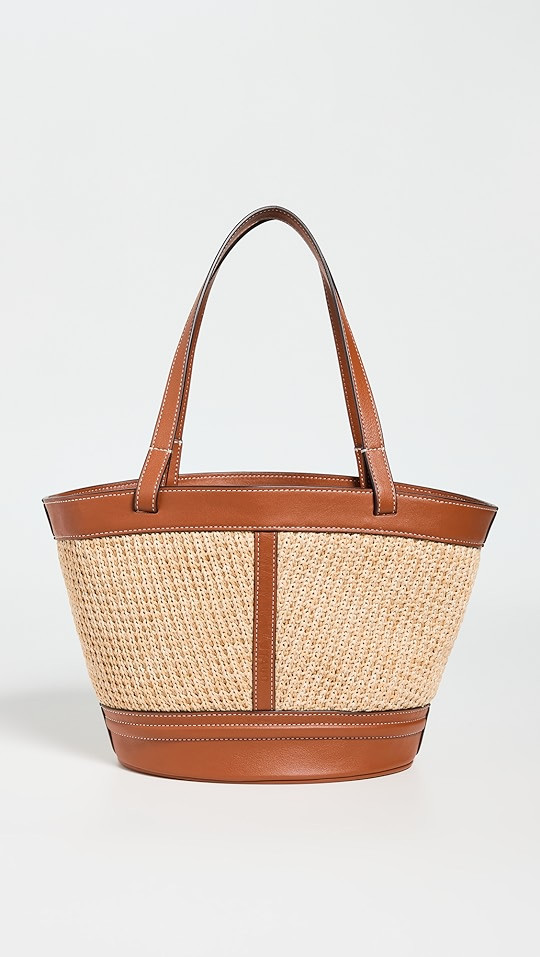 Henri Petite Raffia Bucket Tote | Shopbop