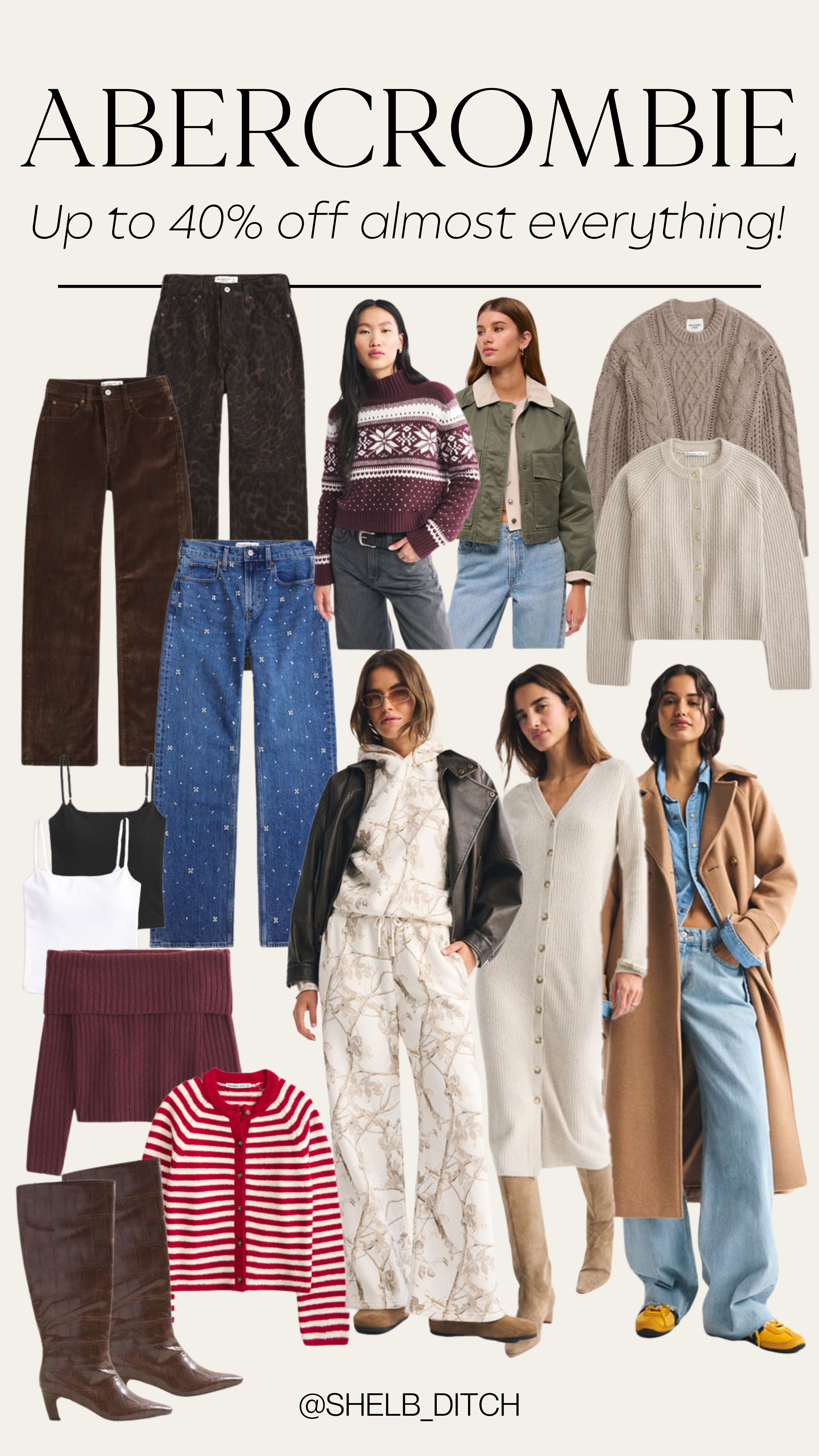Abercrombie Sale | Abercrombie Winter Outfits | Abercrombie New Arrivals  

 #LTKHoliday #LTKSeasonal #LTKSaleAlert