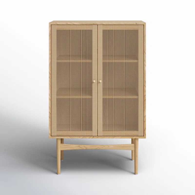 Begonia Solid Wood Storage Cabinet | Wayfair North America