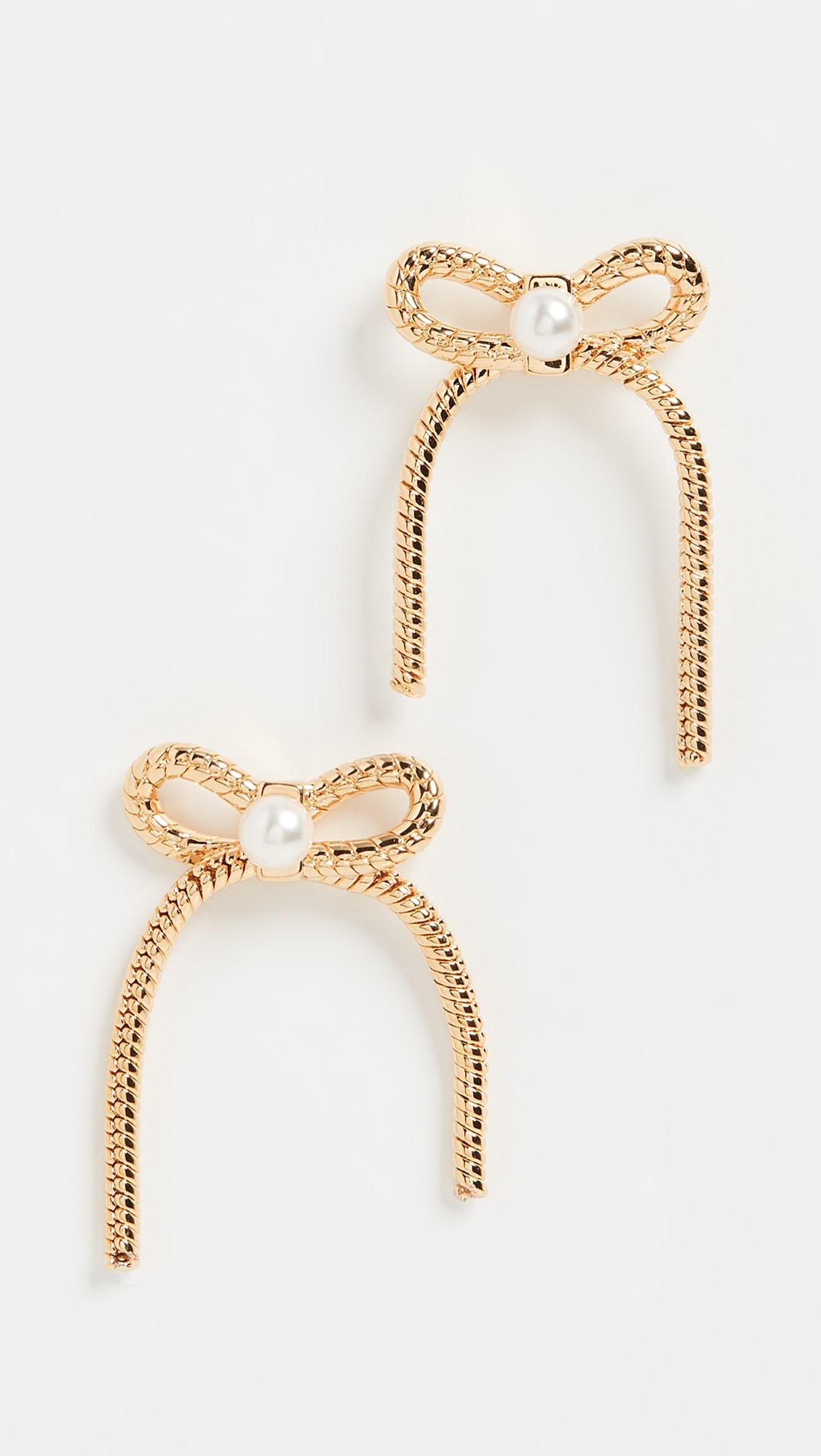 Lele Sadoughi Bow Stud Earrings | Shopbop | Shopbop