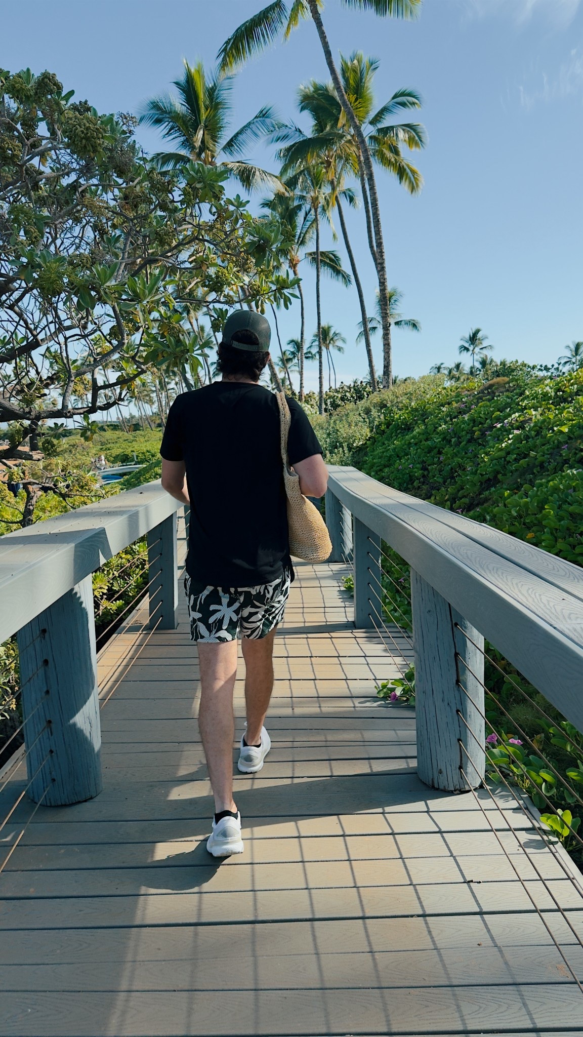 Men’s casual outfit! Lol at G carrying my beach bag 🤭🤣 we found these shorts for him on MAJOR sale & they’re perfect for lounging & casual wear for summer! Men’s vacation outfit,  casual Hawaii outfit 