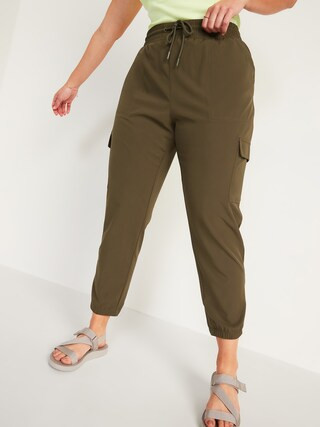 High-Waisted StretchTech Cargo Jogger Pants for Women | Old Navy (US)