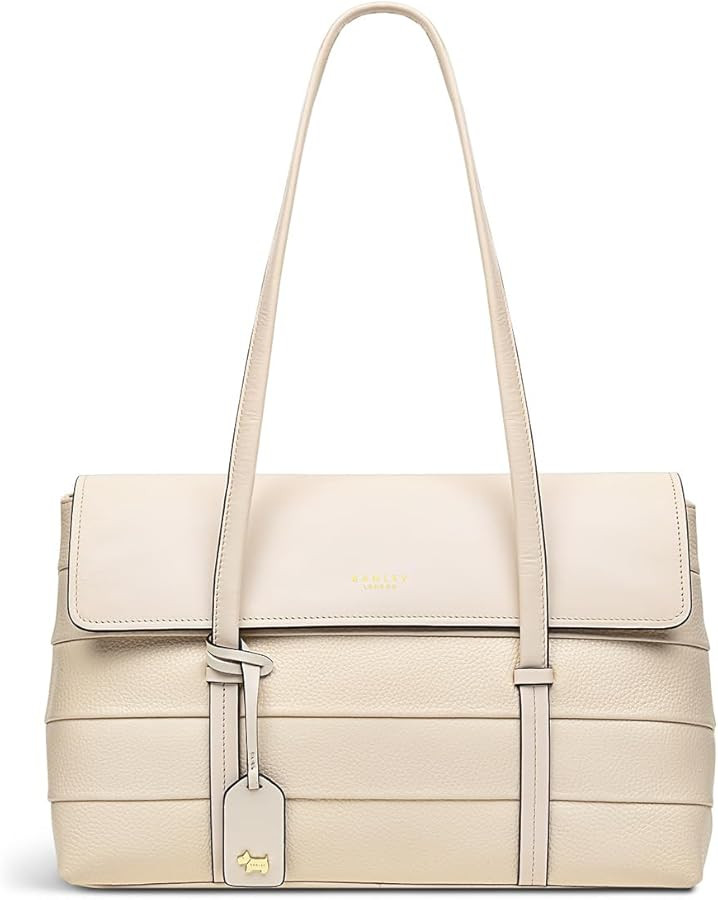 RADLEY London - Farringdon - Stripe - Women's Leather Medium Flapover Shoulder Bag - Medium Size ... | Amazon (US)