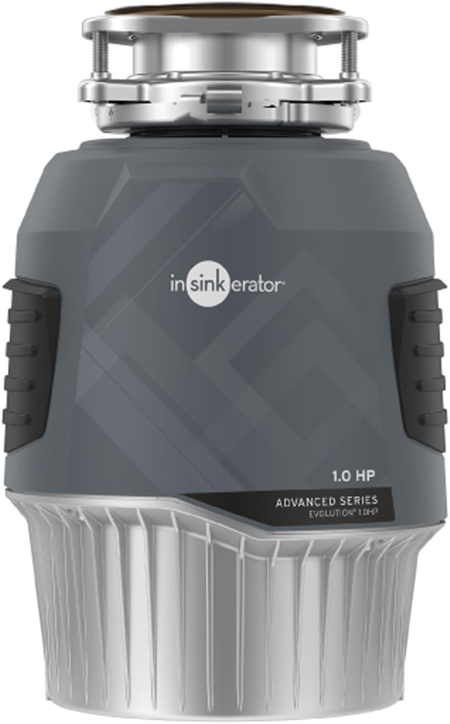 InSinkErator EVOLUTION 1HP 1 HP, Advanced Series Continuous Feed Food Waste Garbage Disposal, Gra... | Amazon (US)