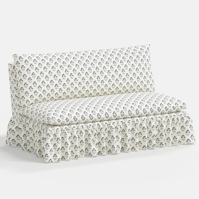 Thelma 60'' CAL117 Compliant Settee | Wayfair North America