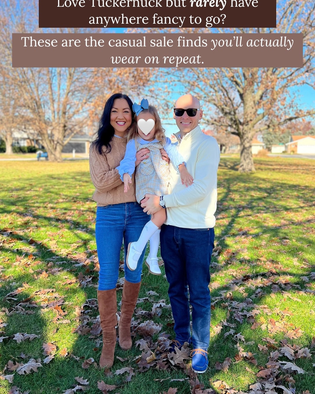 Up to 20% off Tuckernuck daily staples👏 Sale ends Thursday!! Use code: FAMILY

Follow @megmason_creative for outfit inspo!

While I love a fancy dress just as much as the next girl, on most days you’ll find me in a casual sweater and jeans, activewear, or a matching set. Tuckernuck has so many classic styles that are great to throw on and go for school drop-off, errands, and weekends.

@Tuckernuck Classic style, mom outfit, casual outfits, casual style, activewear, daily looks, sale alert

#LTKSaleAlert #LTKootd #LTKSeasonal