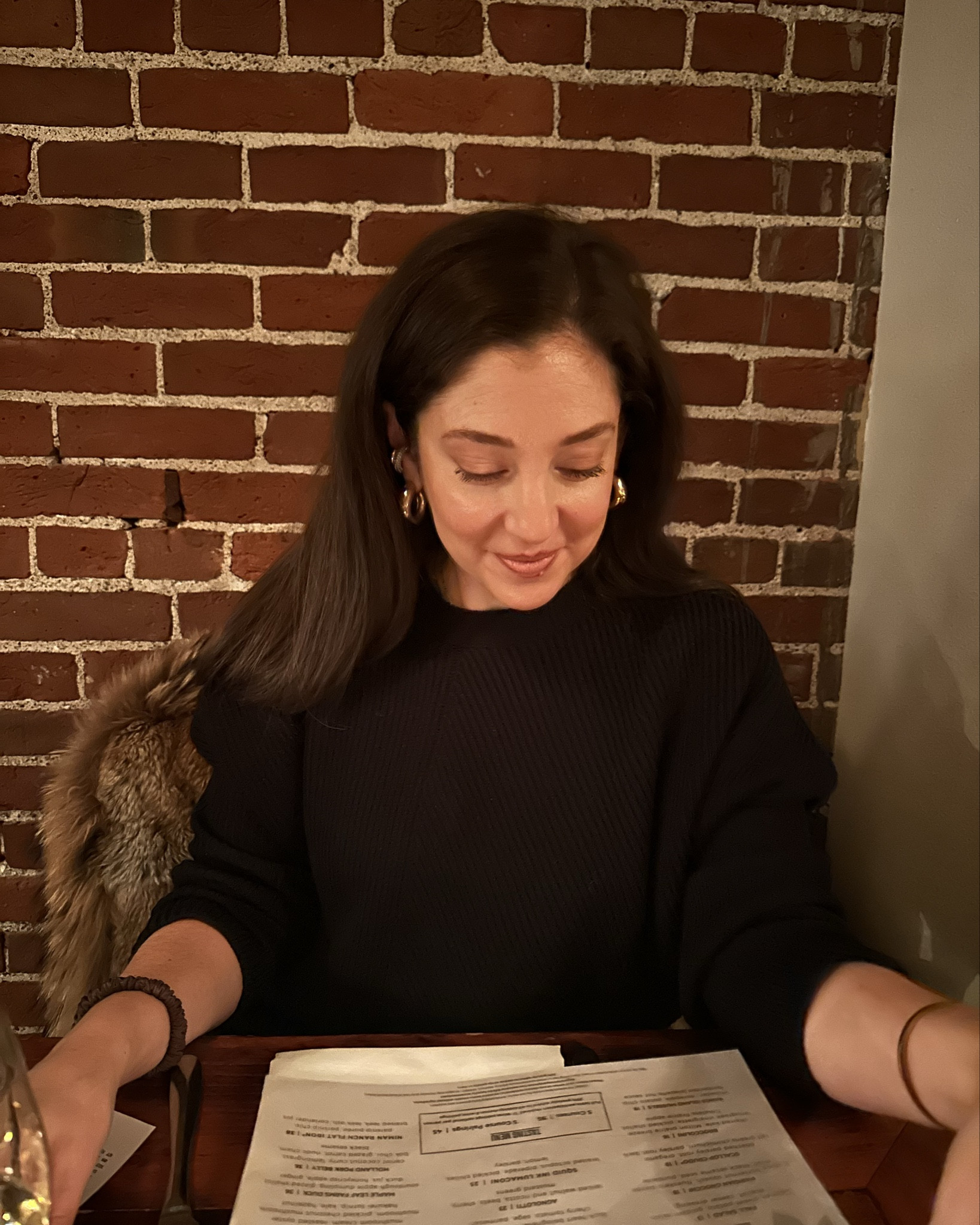 Cozy dinner date while visiting my boyfriends family in the Midwest. I’ve had this Stella McCartney navy sweater for years! I’m only 5”1 so I wear it with tights as a dress but the knit is so thick it’s perfect for the frigid weather  

#LTKTravel #LTKHoliday #LTKfoodie