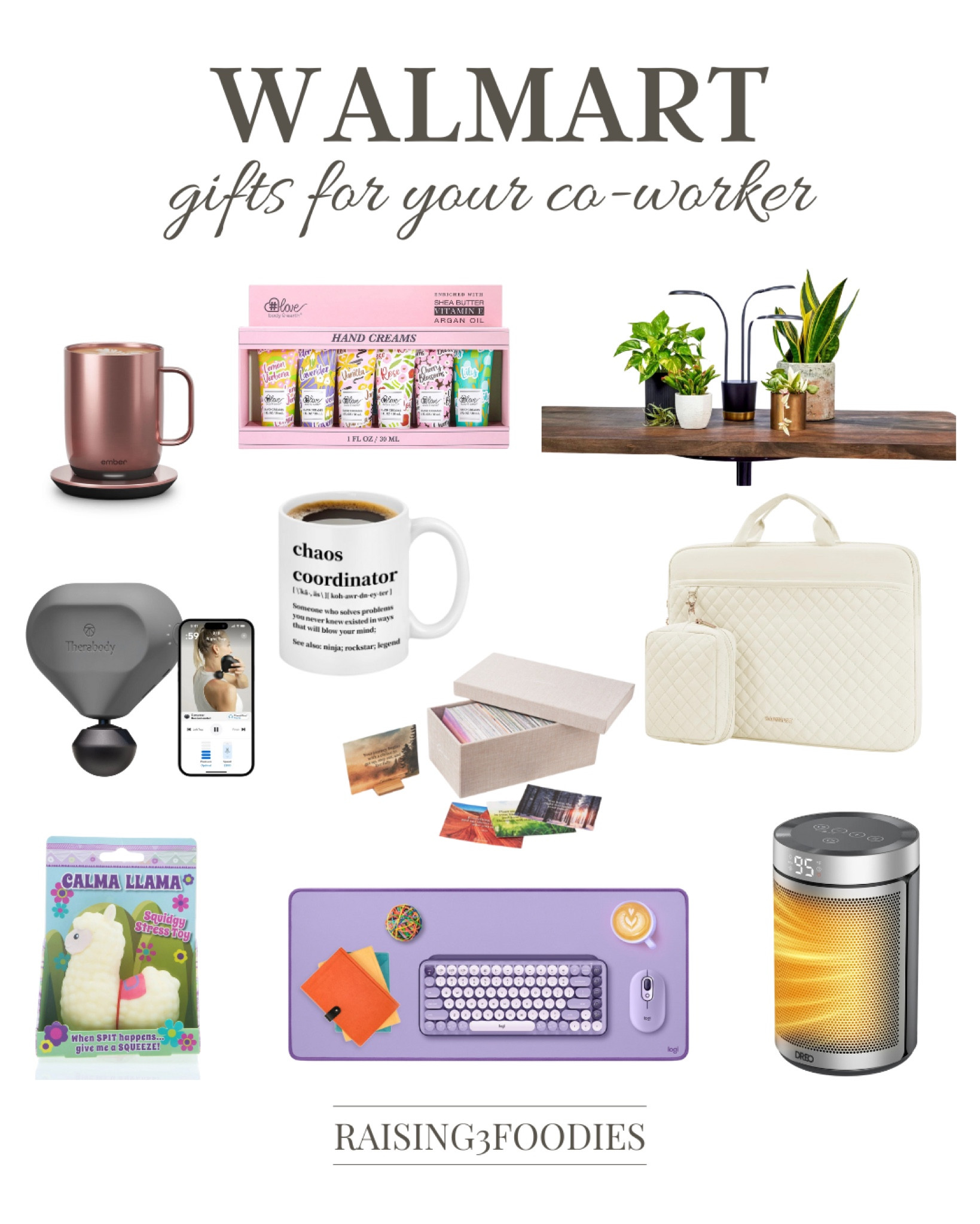 Walmart Holiday gift guide: gifts for your co-worker 

#coworkers #officegifts #coworkergifts #holidaygiftguide 

#LTKGiftGuide #LTKSeasonal #LTKHoliday