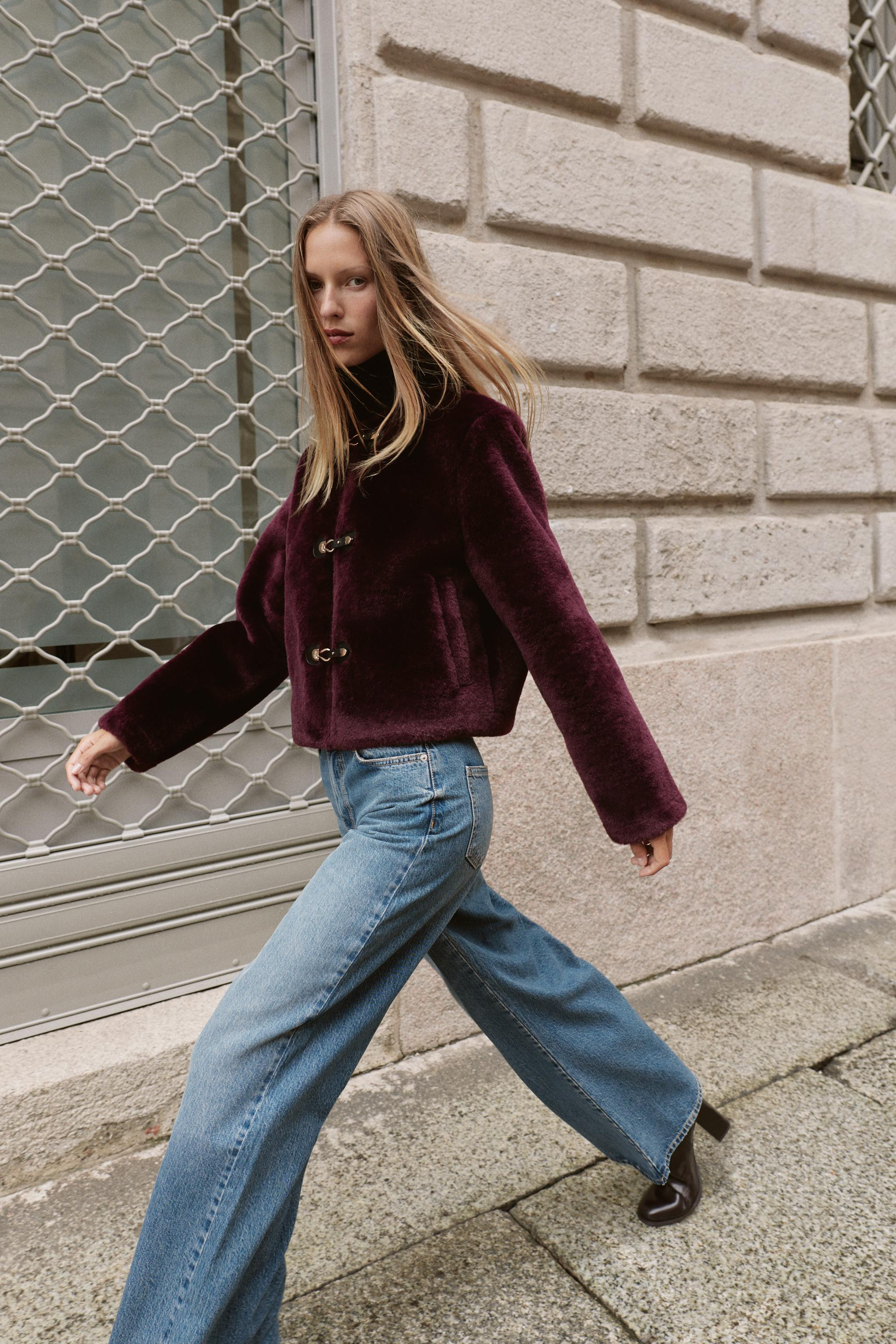 DOUBLE-FACED TOGGLE JACKET | Zara US